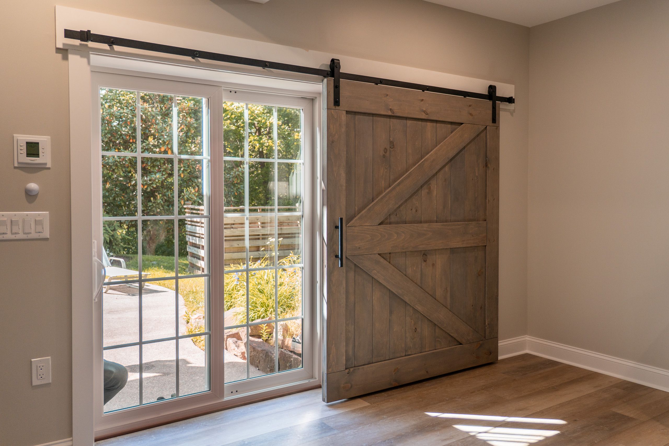 Door to the pool area