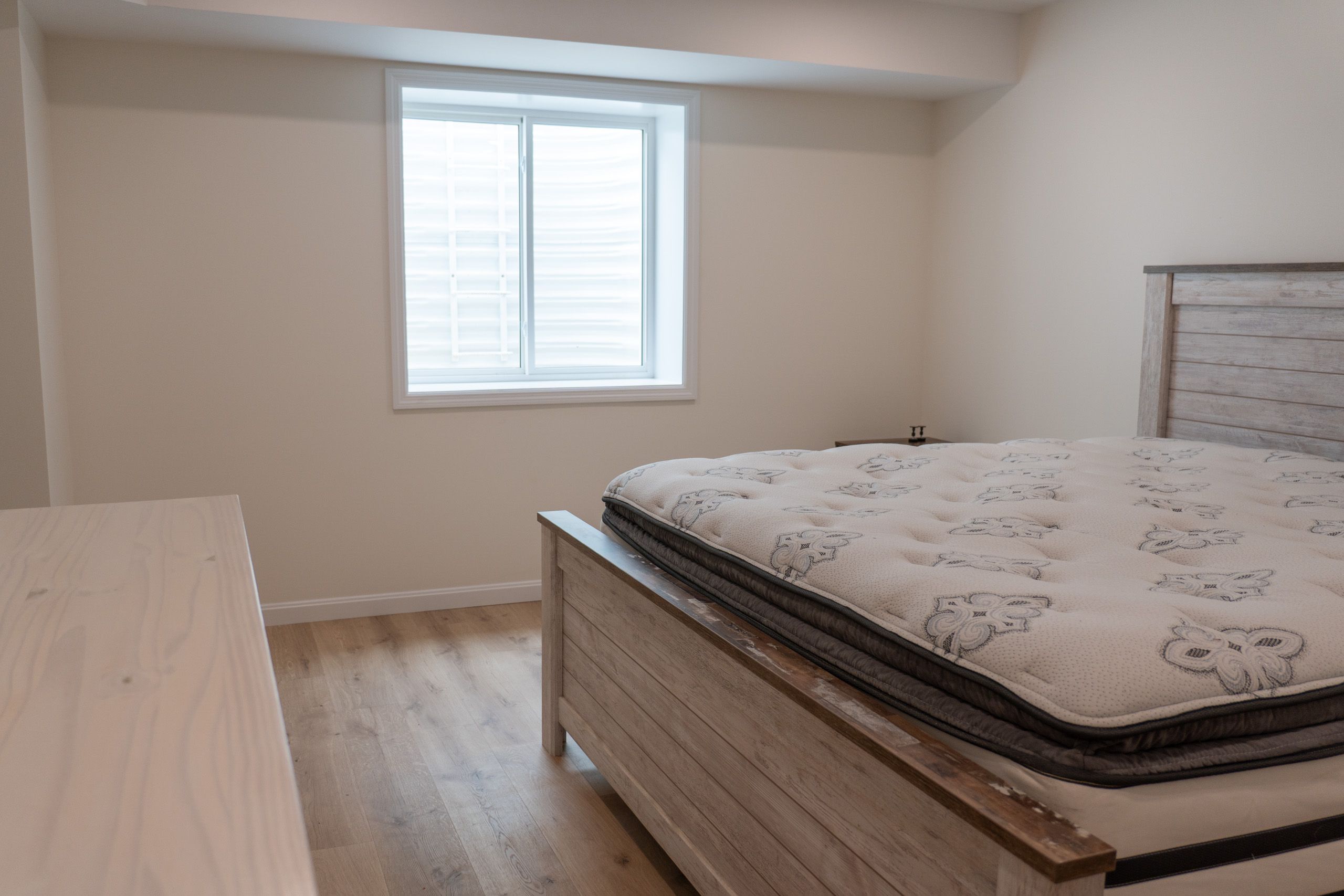 Bedroom with egress window
