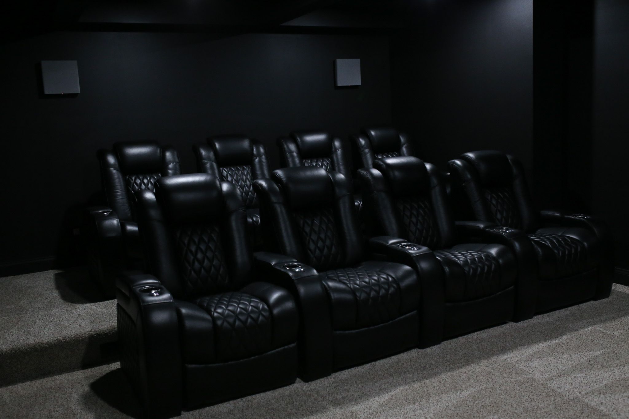 Stadium seats for the theater