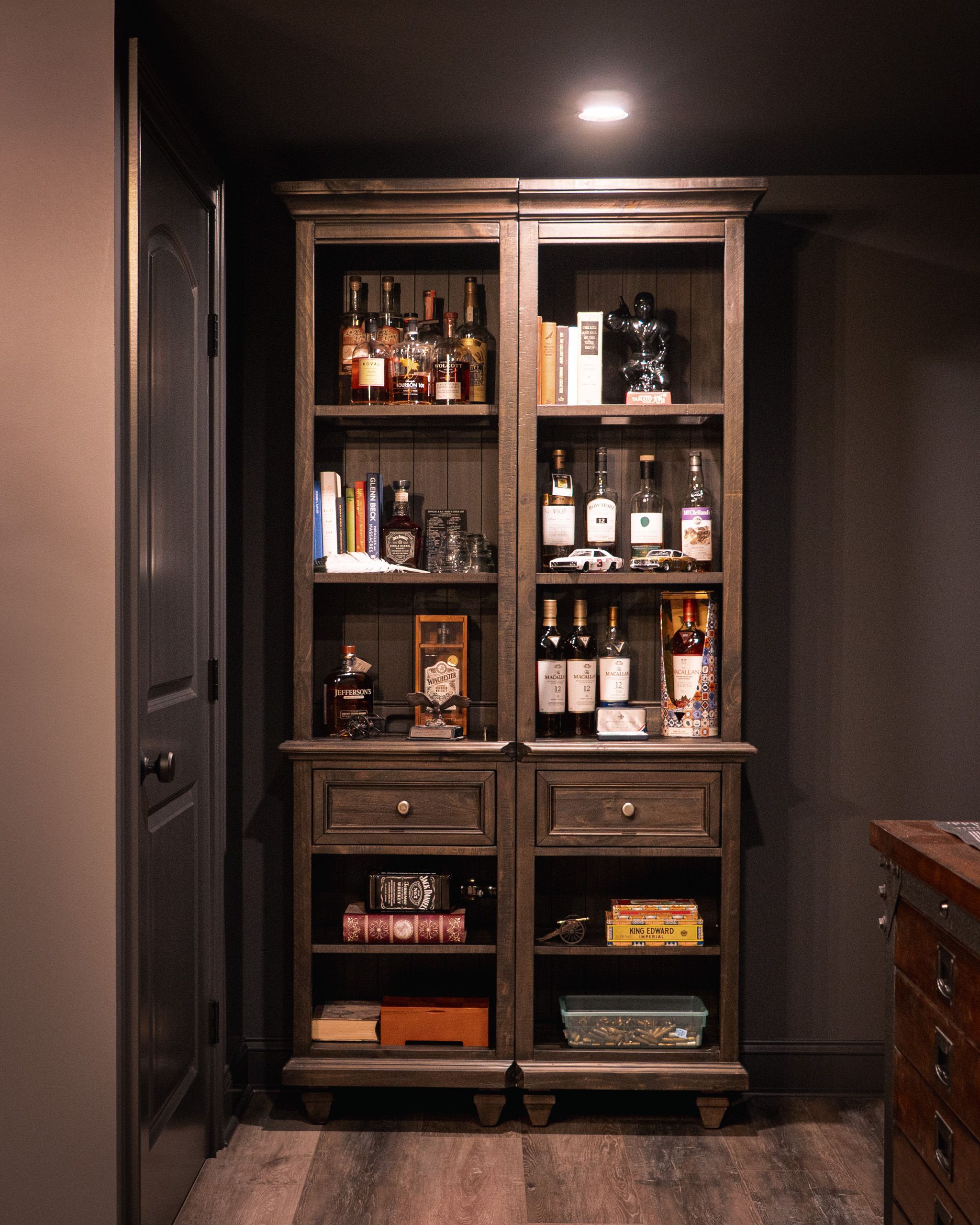 Whiskey cabinet