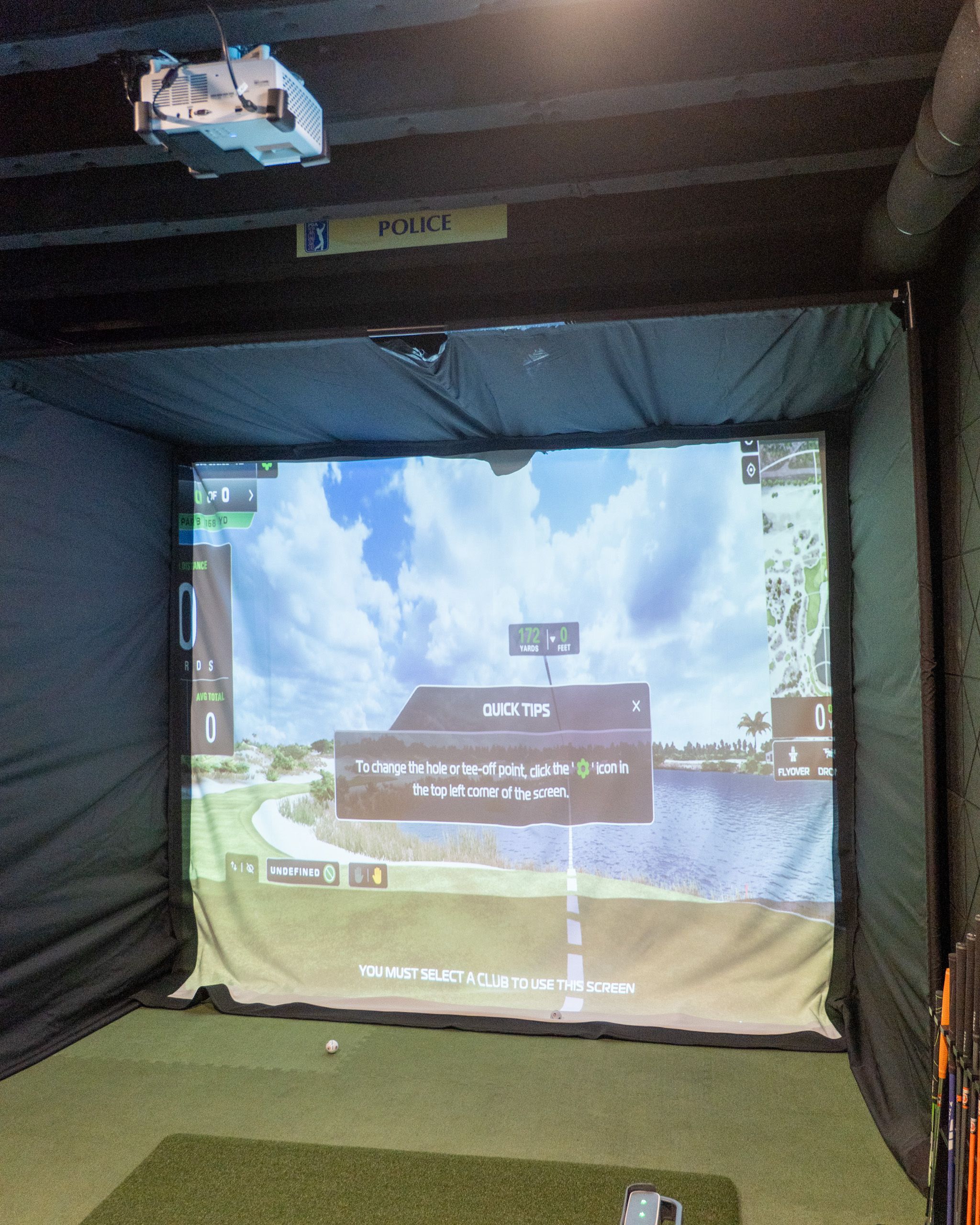 Golf simulator
