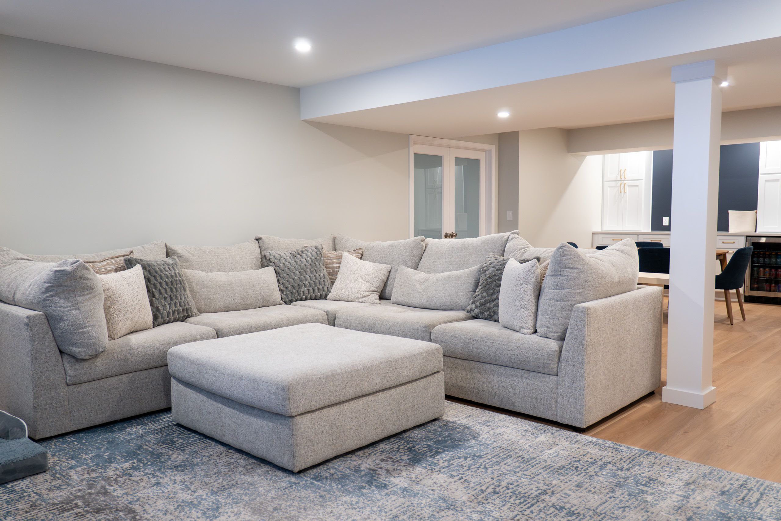 Couches in the general living area