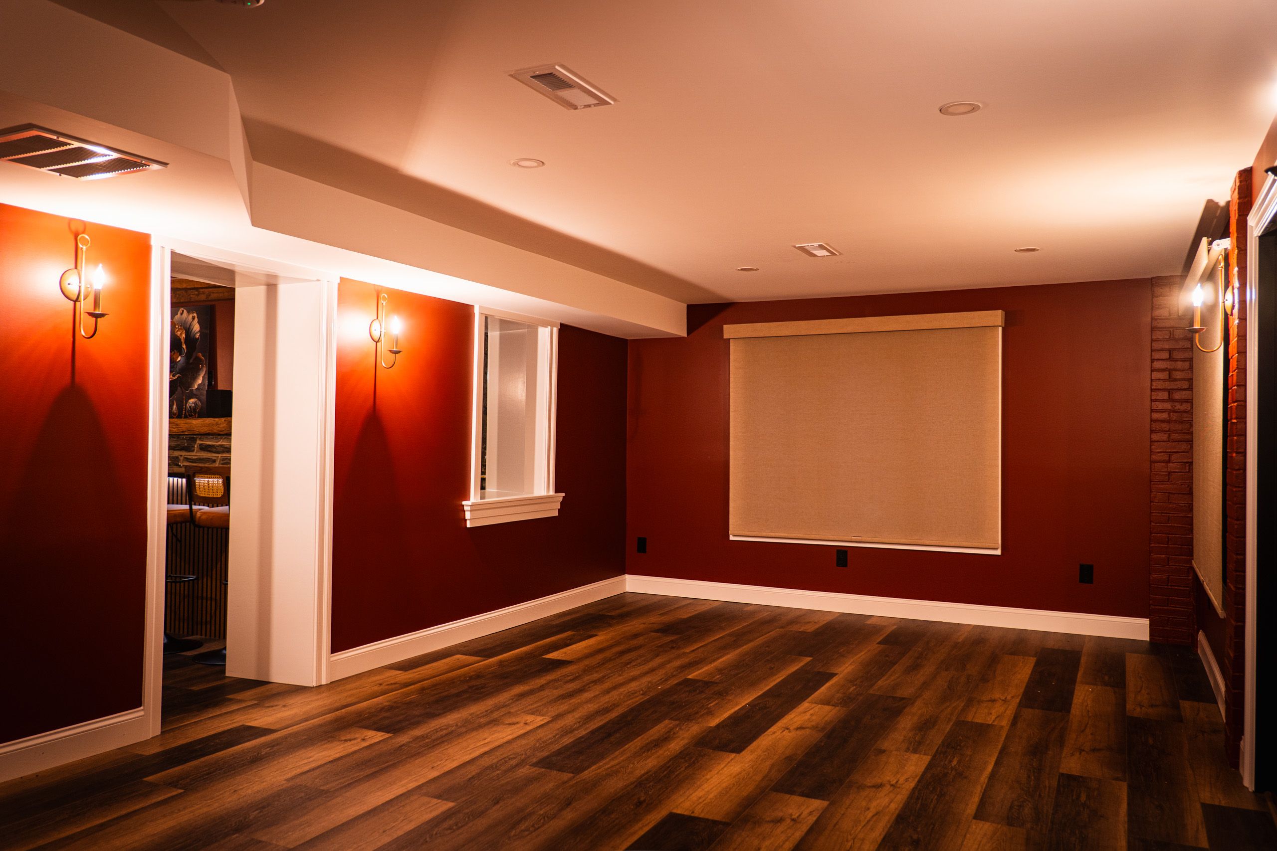 Basement sunroom