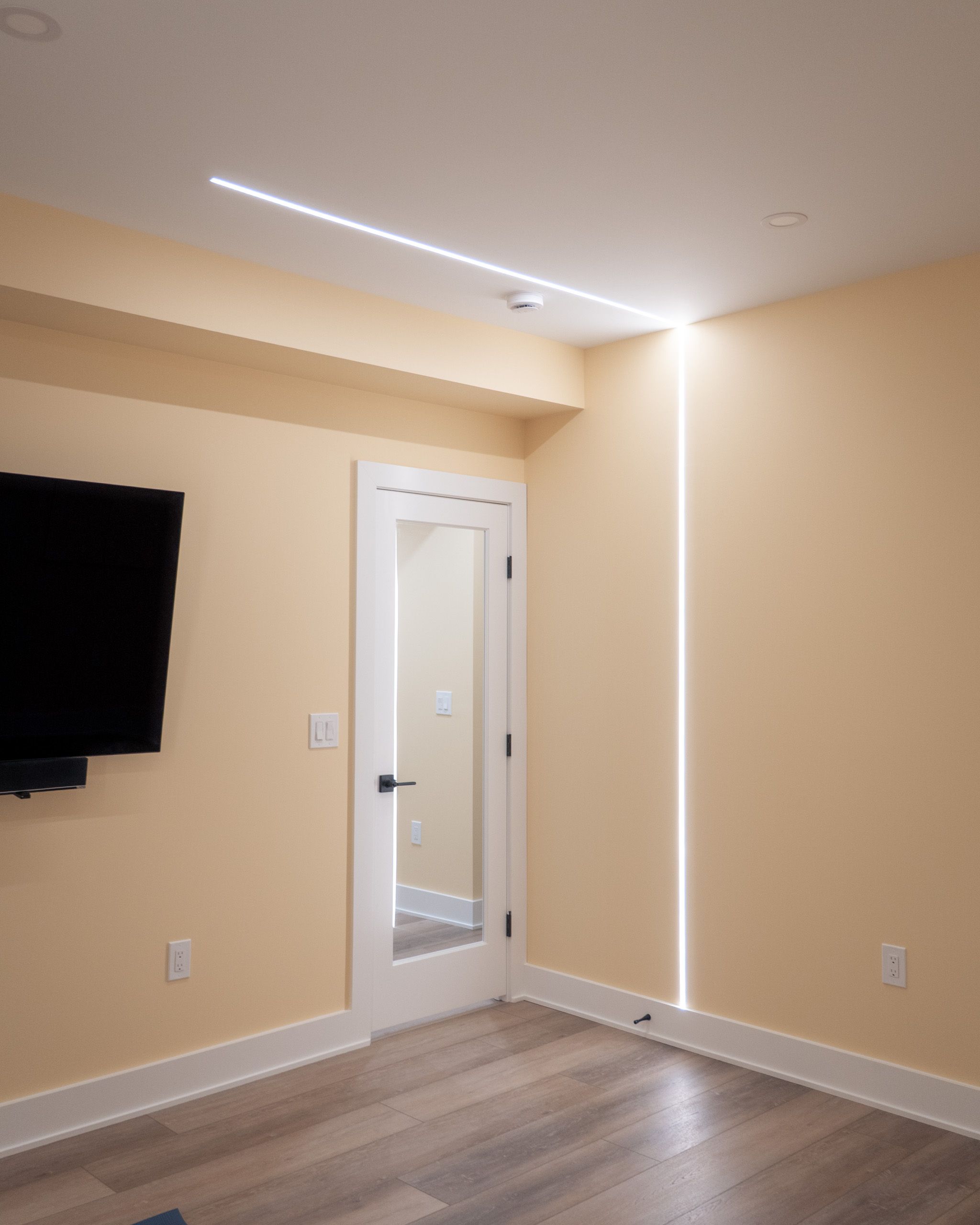 Finished basement