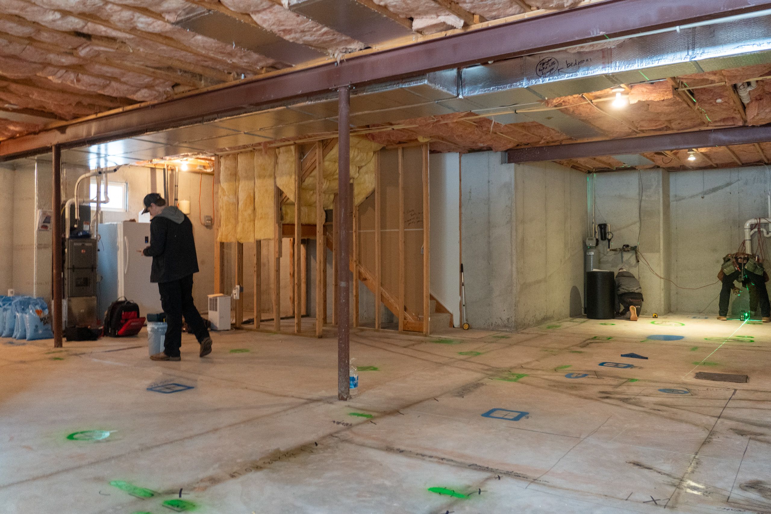 Unfinished basement