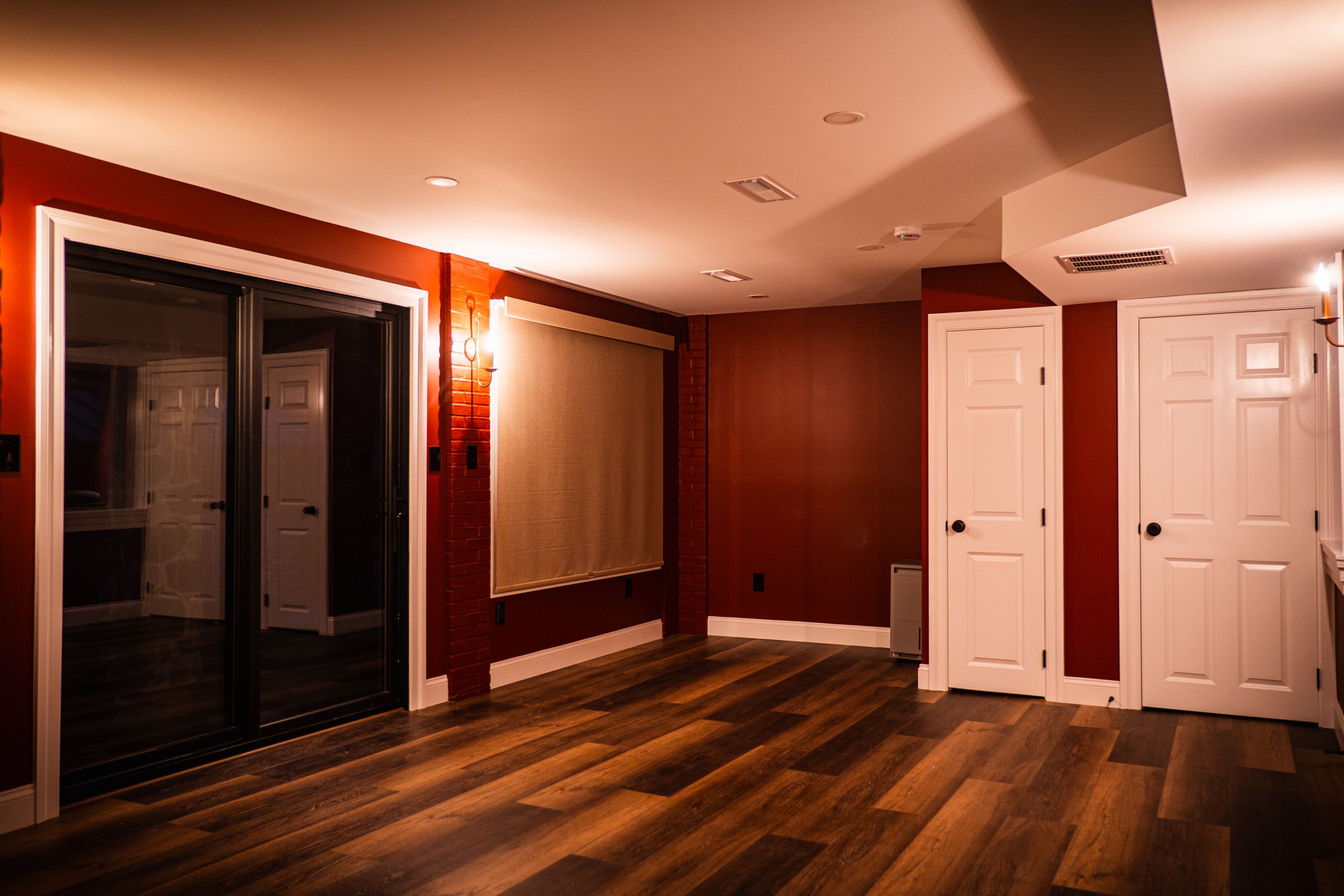 Basement sunroom