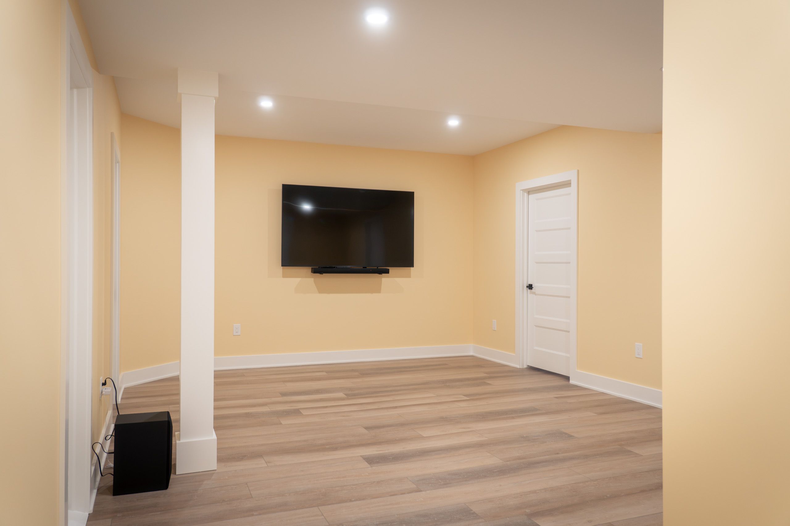 Finished basement