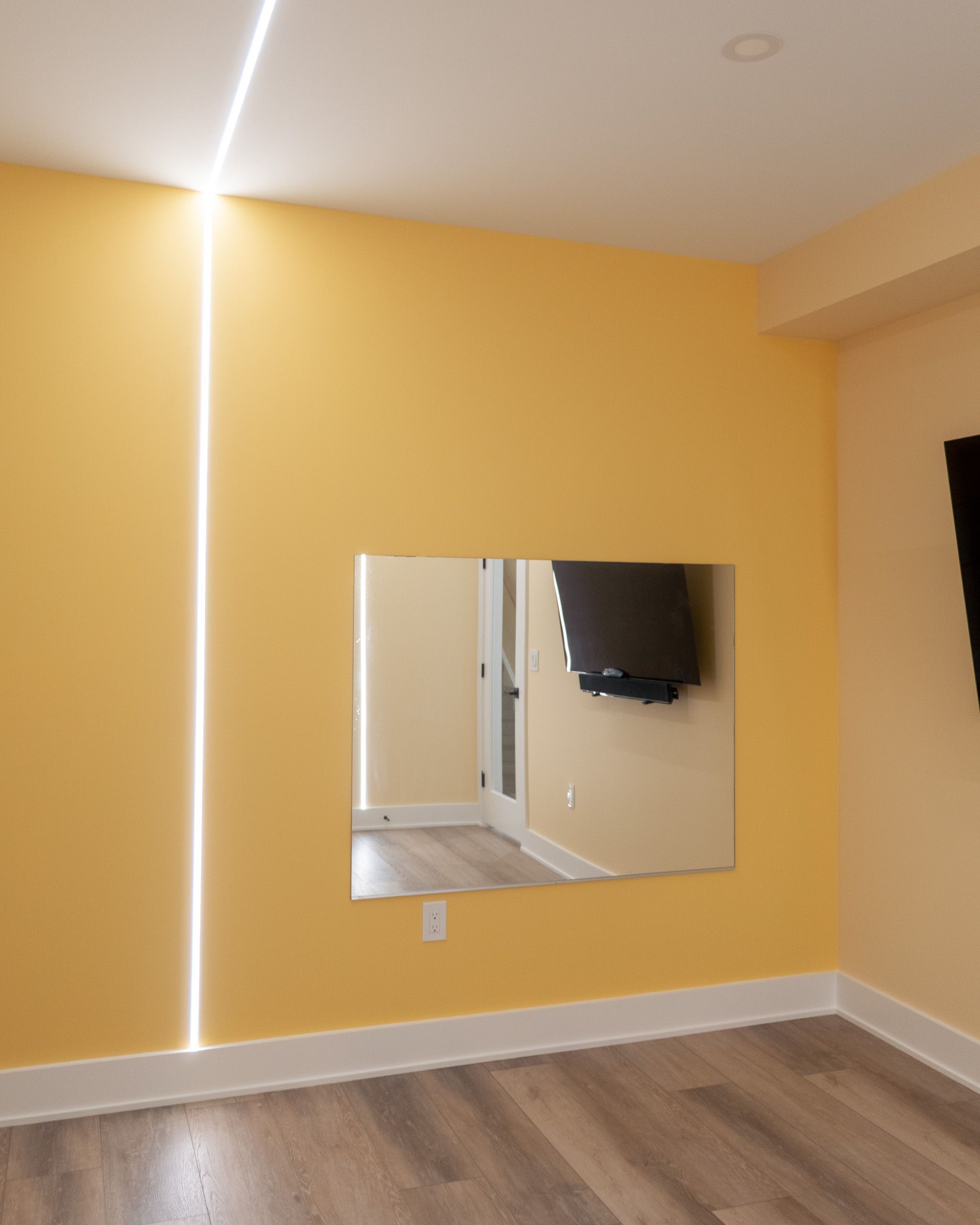 Finished basement