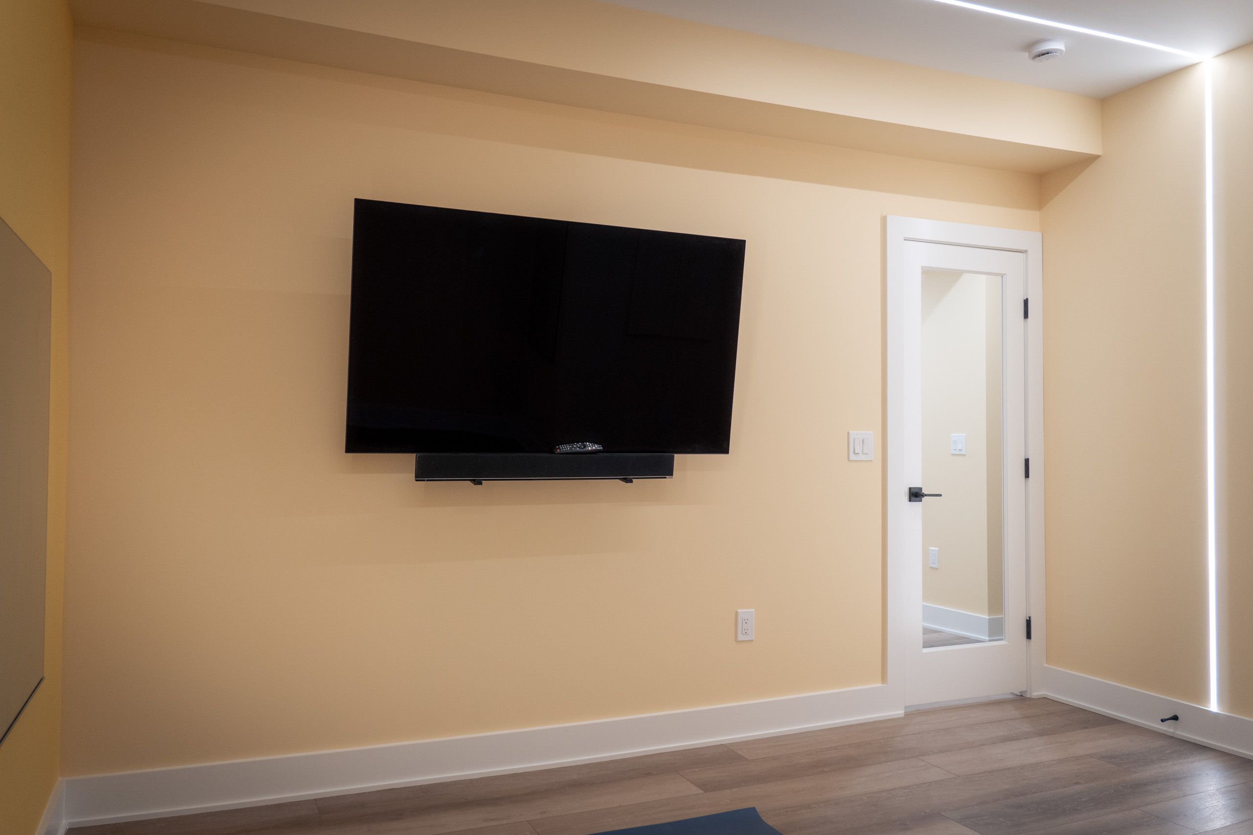 Finished basement