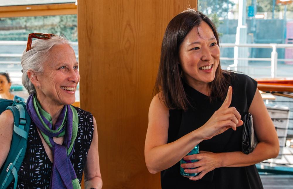 photo of Erika Goldman and Cynthia Cho