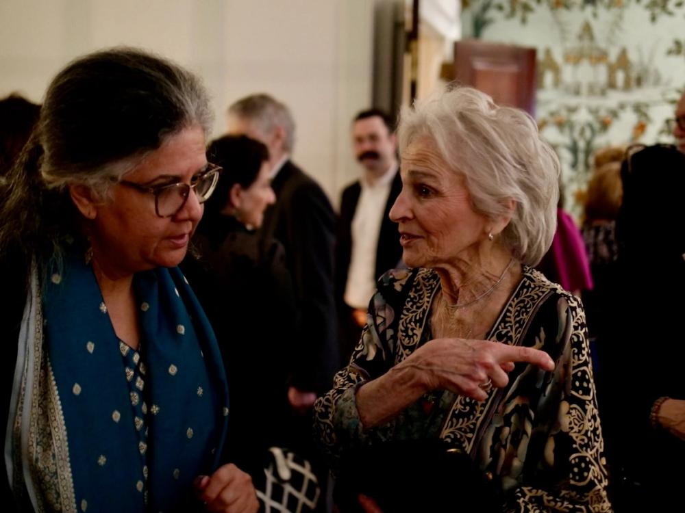 photo of Gita Thadhani and Lois Lowenstein