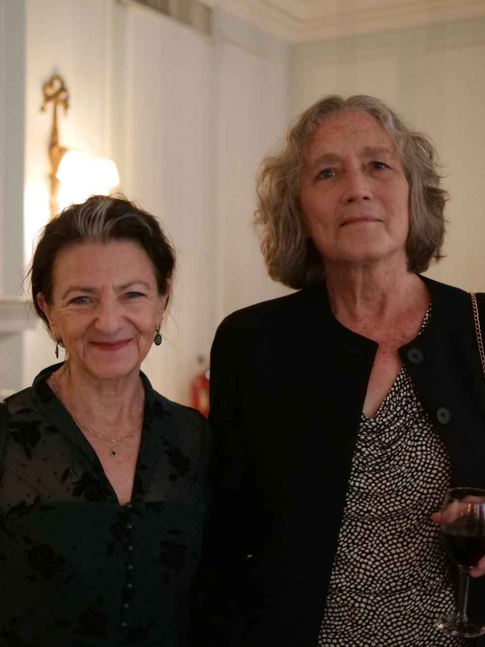 photo of Helen Benedict and Wendy Smith