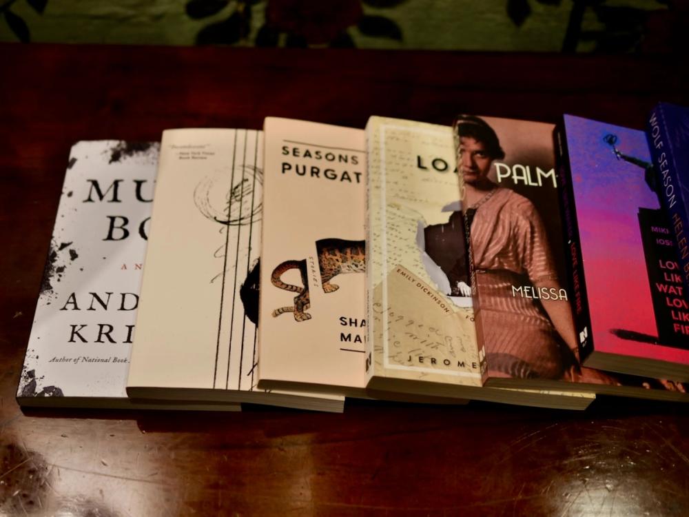 photo of BLP books on a table