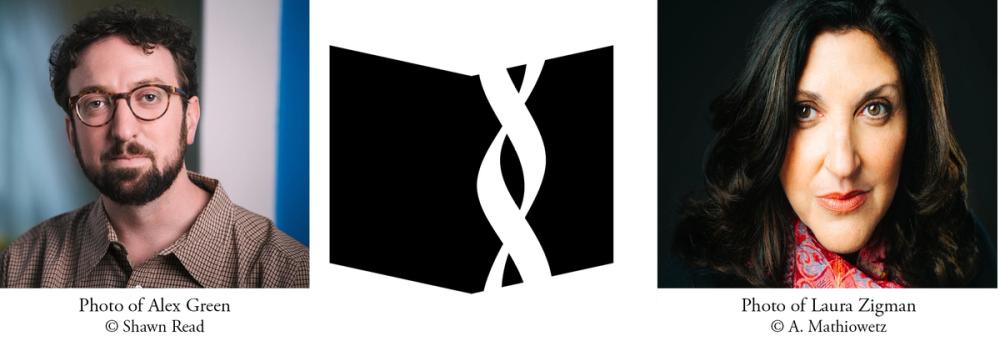 portraits of Alex Green and Laura Zigman