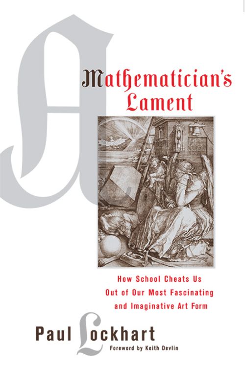 cover image of A Mathematician’s Lament