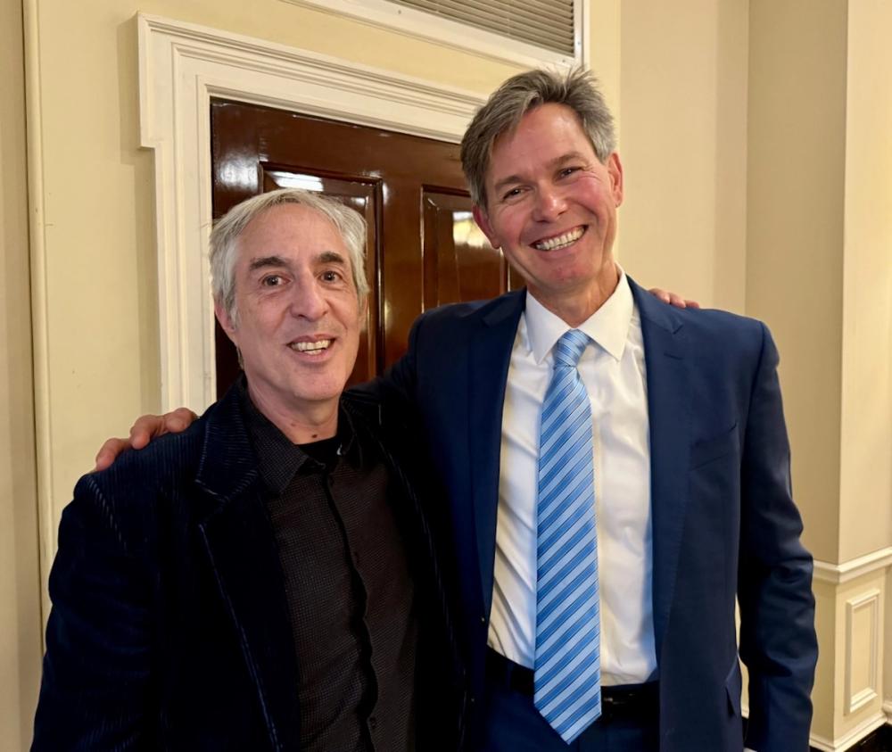 photo of Alex Zucker and Andrew Krivak