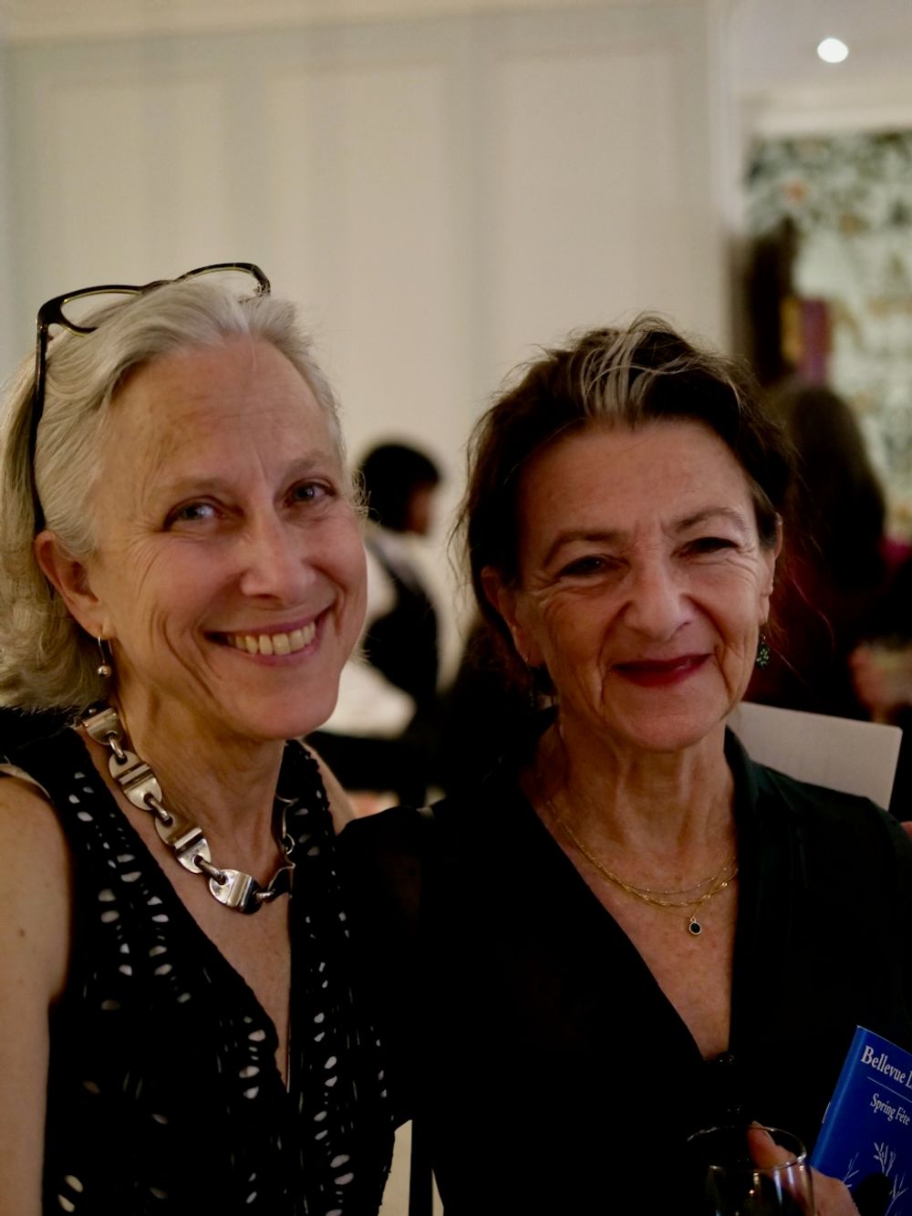 photo of Erika Goldman and Helen Benedict