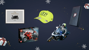 customised design, VR46 cap, Ducati Lego, advanced training course, Pegase Moto