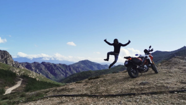 Road trip à moto en Corse