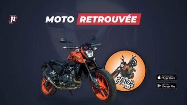 Moto Paika Bike retrouvée