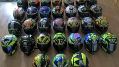 Collection d'un fan Valentino Rossi