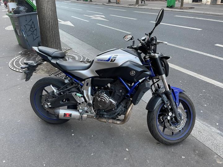 This MT07 was found as quickly as it was stolen