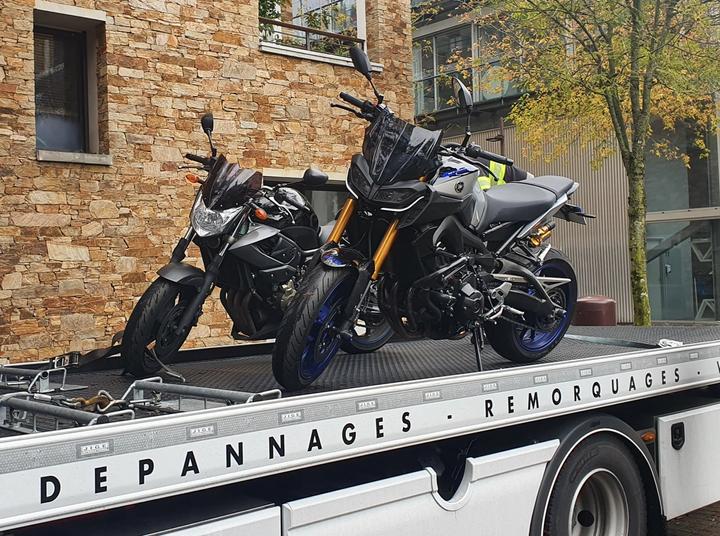 Pegase Moto verhinderde de diefstal van haar twee motorfietsen