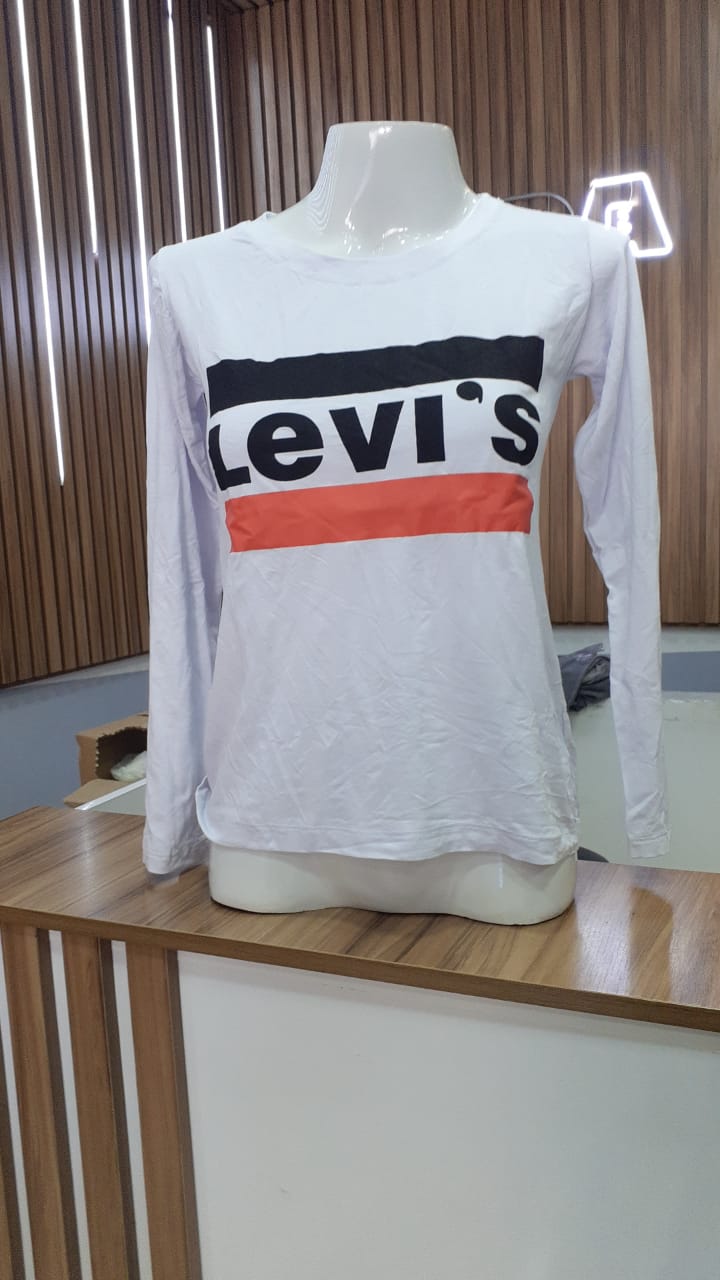 Camiseta de Manga Larga Levi's Mujer