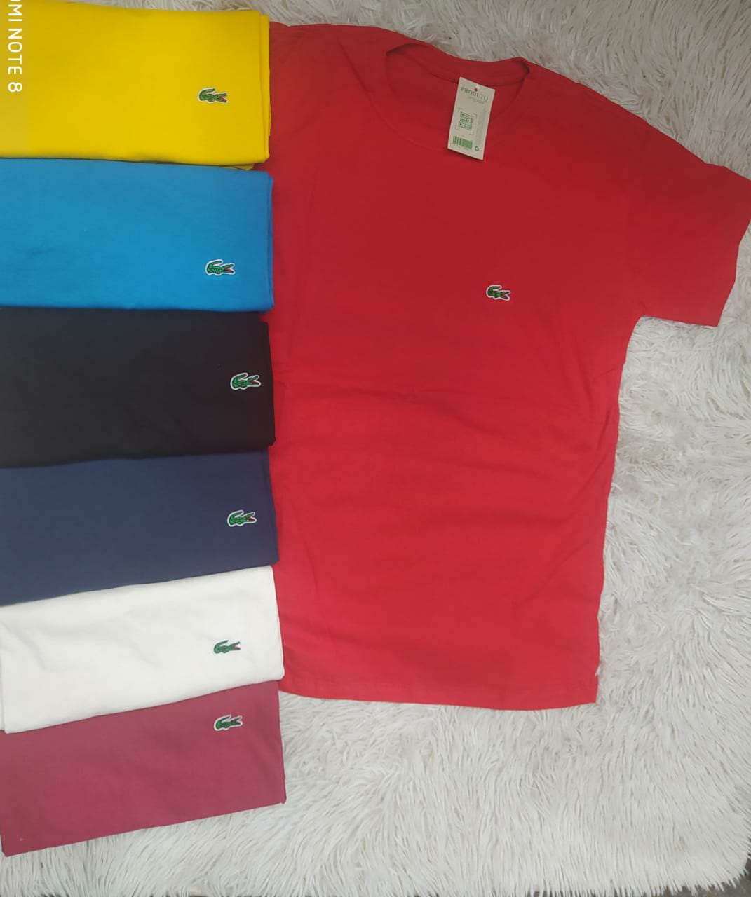 Remeras Lacoste Varios Modelos