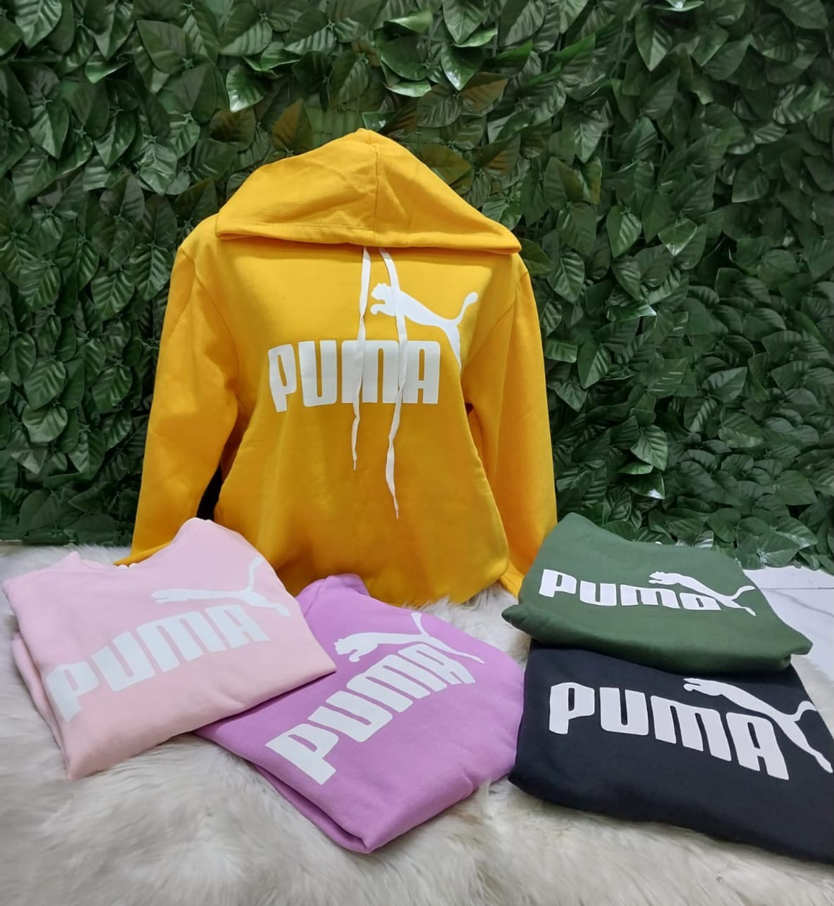 Buzos Deportivos con Capucha Puma Mujer