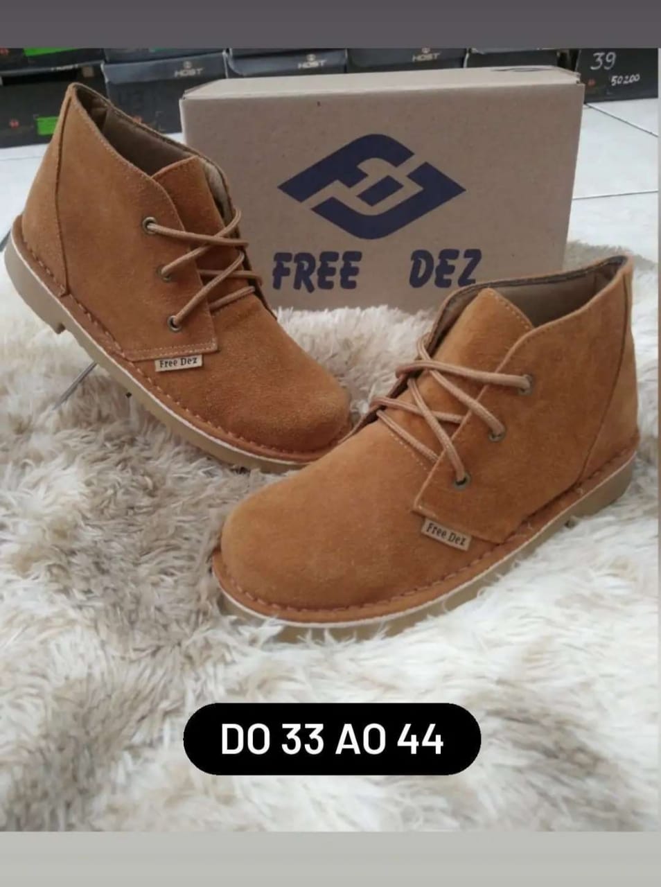Botas Free Dez Sin Corderito por Dentro