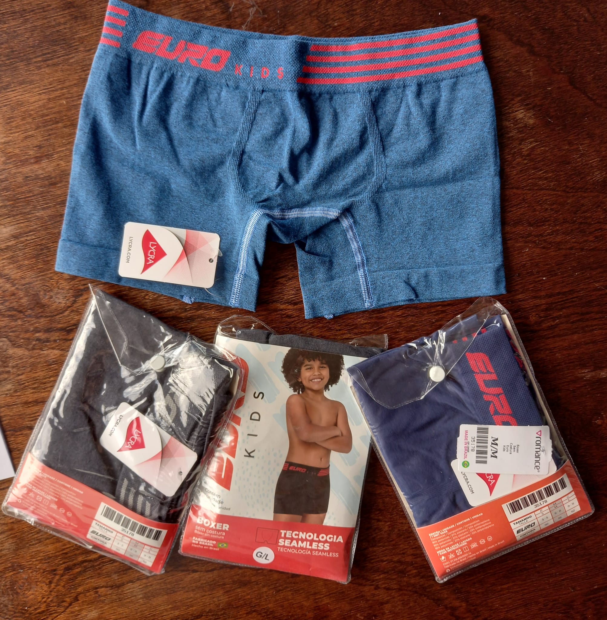 Boxer para niños y hombres