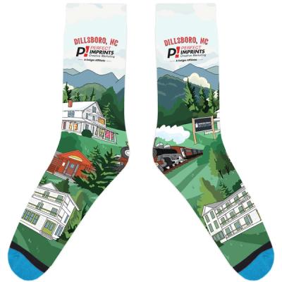 Dillsboro NC Local City Custom Socks
