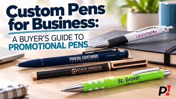 Custom Pens for Business: A Buyer's Guide to Promotional Pens