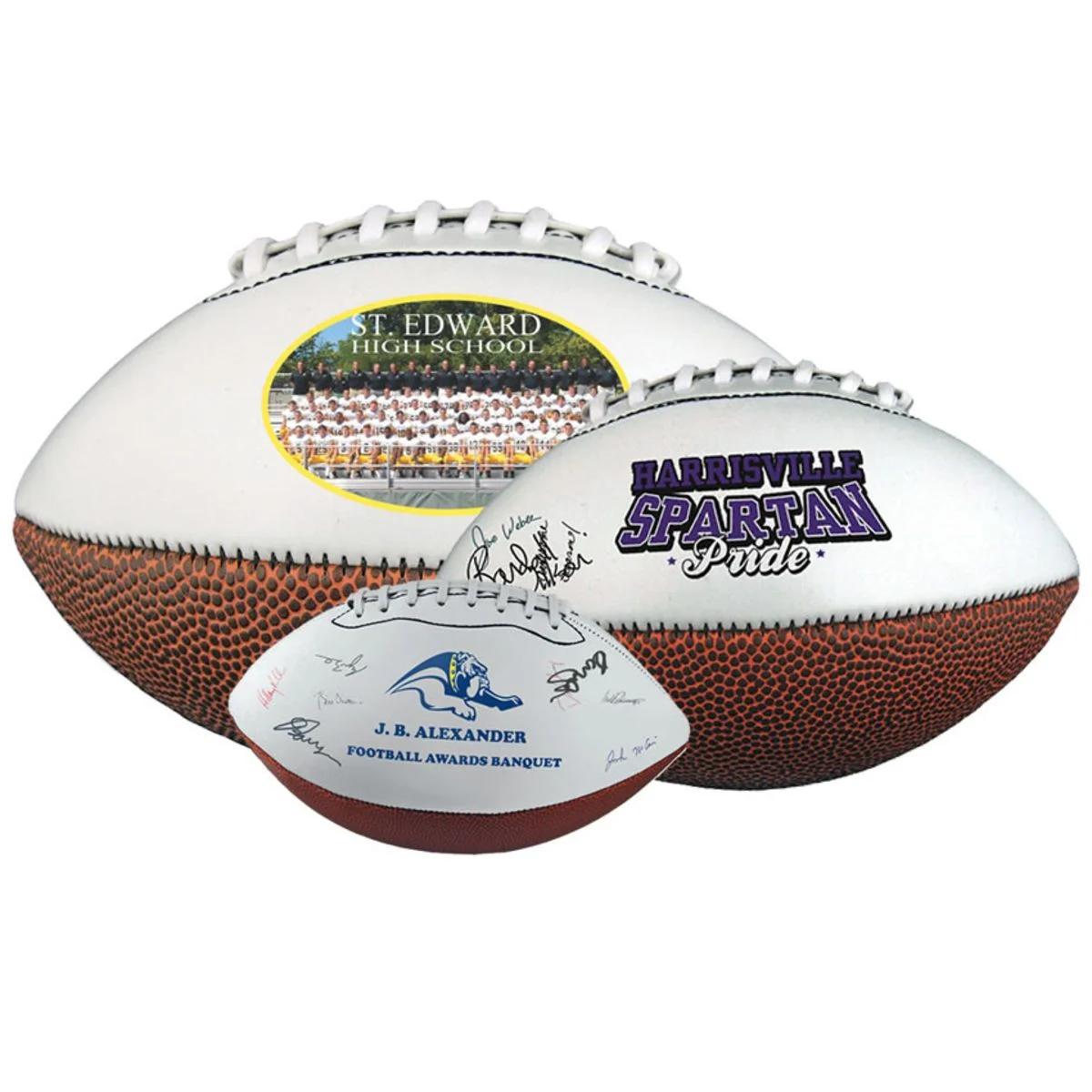 Custom Mini Signature Footballs