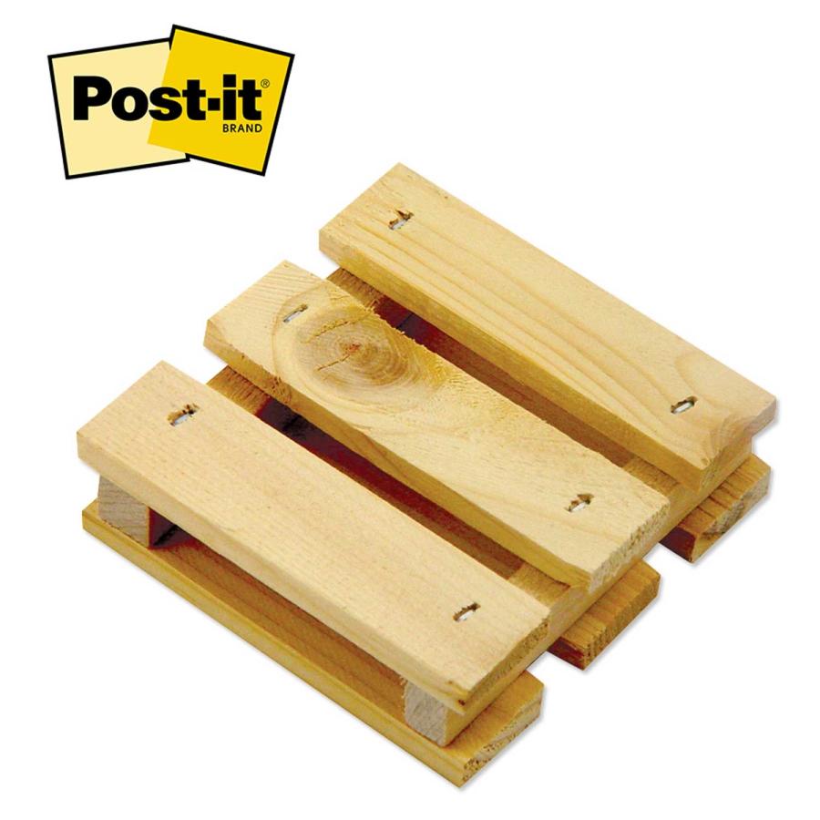 Desk Pallets for Post-It Note Cubes