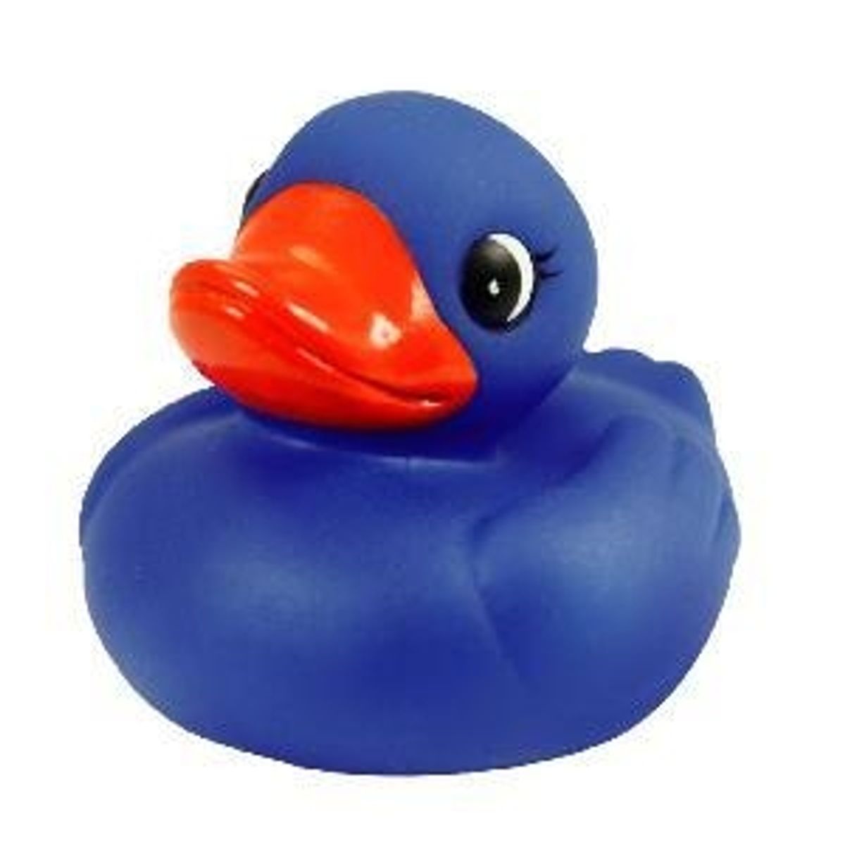 Rubber Blue Duck Toy - All of our rubber toys are phthalate free and balanced for floating.
