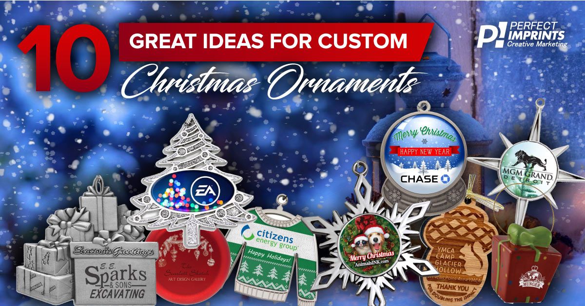 10 Great Ideas for Custom Christmas Ornaments