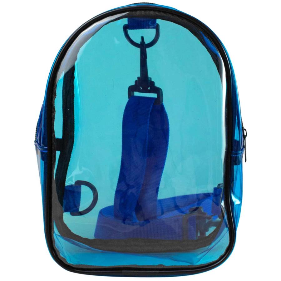 Translucent Blue Clear Crossbody Bags for Stadiums