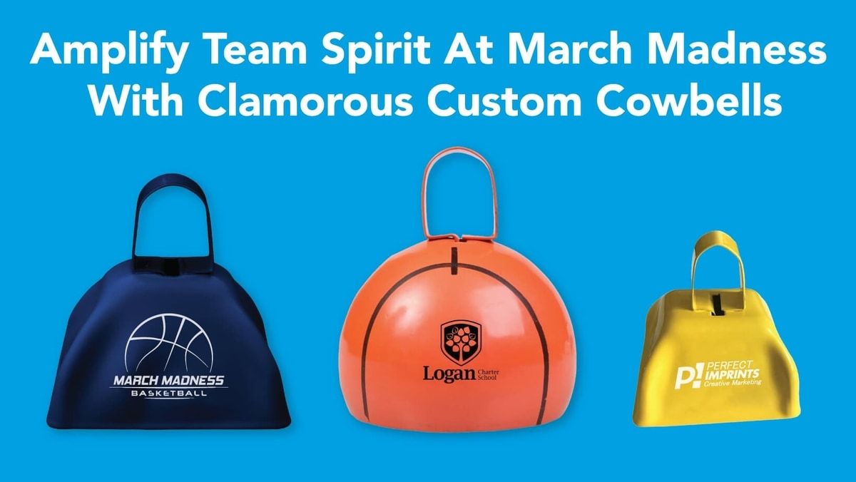 Amplify Team Spirit At March Madness With Clamorous Custom Cowbells