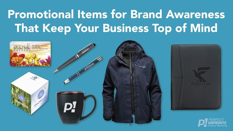 Promotional Items for Brand Awareness That Keep Your Business Top of Mind