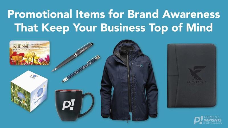 Promotional Items for Brand Awareness That Keep Your Business Top of Mind