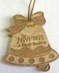 Custom Wood Christmas Ornaments