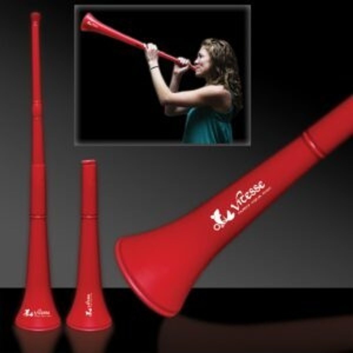 Custom printed vuvuzelas