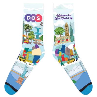 New York City, NY Local City Custom Socks