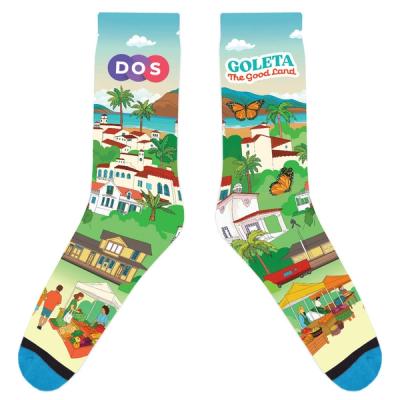 Goleta CA Local City Custom Socks