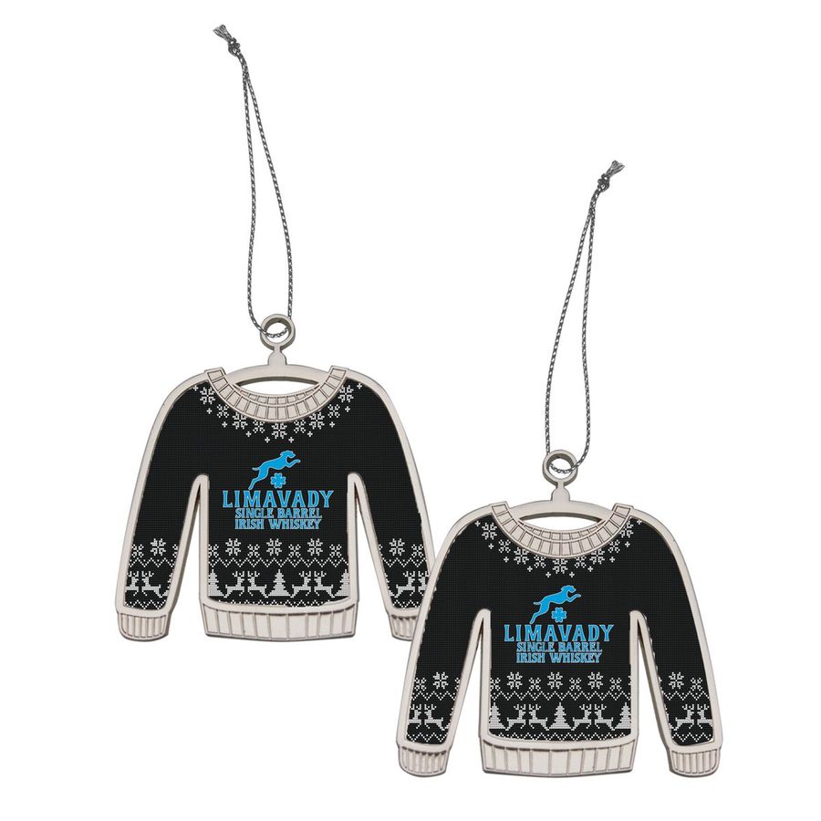 Customized Ugly Sweater Holiday Ornaments