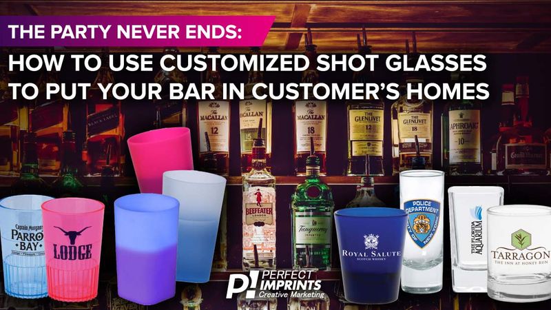 The Party Never Ends: How to Use Customized Shot Glasses to Put Your Bar in Customer's Homes