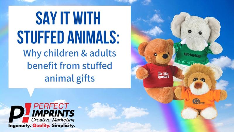 Say It With Stuffed Animals: Why Children & Adults Benefit From Stuffed Animal Gifts