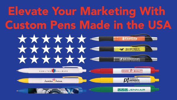 Elevate Your Marketing With Custom Pens Made in the USA